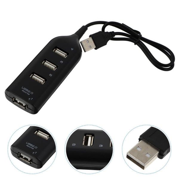 

hubs 1pc usb hub 2.0 4 port data portable splitter