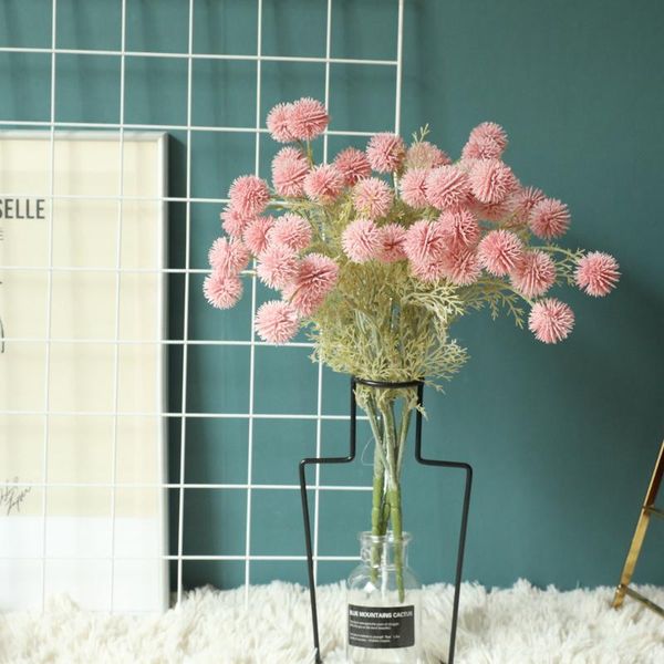 

decorative flowers & wreaths bayberry-like flower ball branch 15 heads simulation fake plants garden living room decoration floor display ar