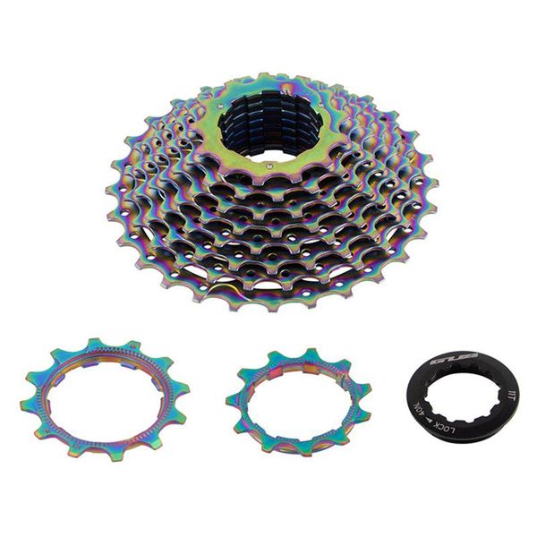 

bike derailleurs gub rs1028 10speed heel mtb mountain bicycle cassette sprocket flywheel 28t for hg derailleur