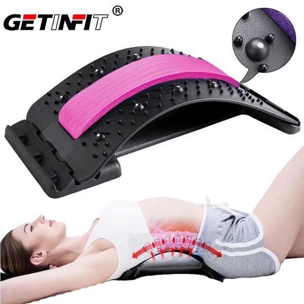 

full body massager getinfit massage muscle relaxation posture corrector back stretcher support spine
