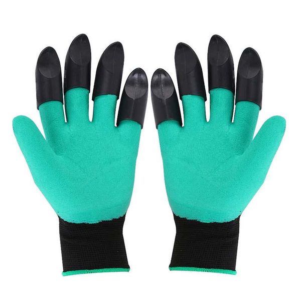 

disposable gloves hand claw abs plastic garden rubber gardening digging planting durable waterproof work glove outdoor gadgets 2 style