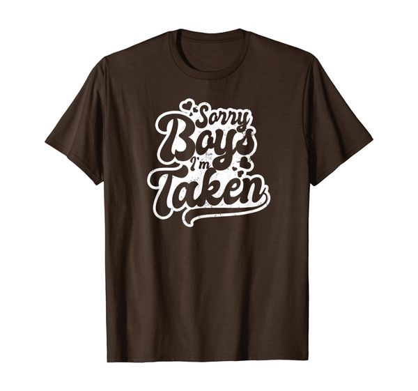 

I'm Engaged Design | Sorry Boys I'm Taken Gift T-Shirt, Mainly pictures