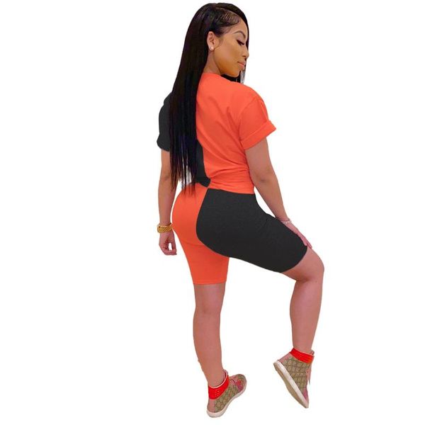 

women's tracksuits contrast color tight-fitting casual suit with mask, Gray