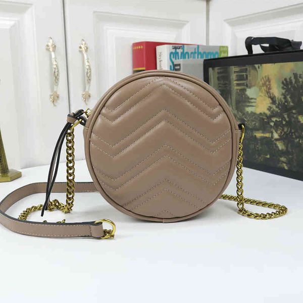 

evening bags designer mini clutch bag cross body handbags luxury shoulder tote wallet circular genuine leather high-quality purse gold chain