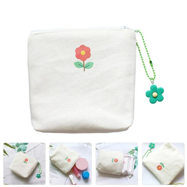 

storage bags 1 pc mini bag trendy cash compact earphone simple sanitary napkin