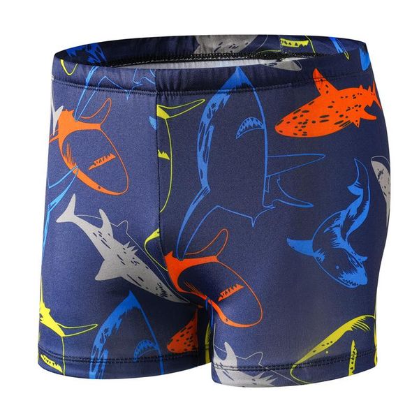 

men's swimwear l-4xl increased boxer swimming shorts fashion printed beach comfortable breathable quick-drying swimsuit