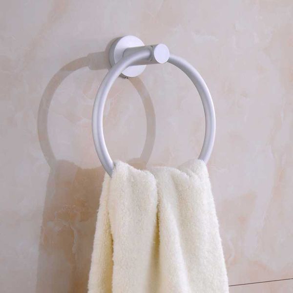 

towel ring bathroom hanging round rack rings