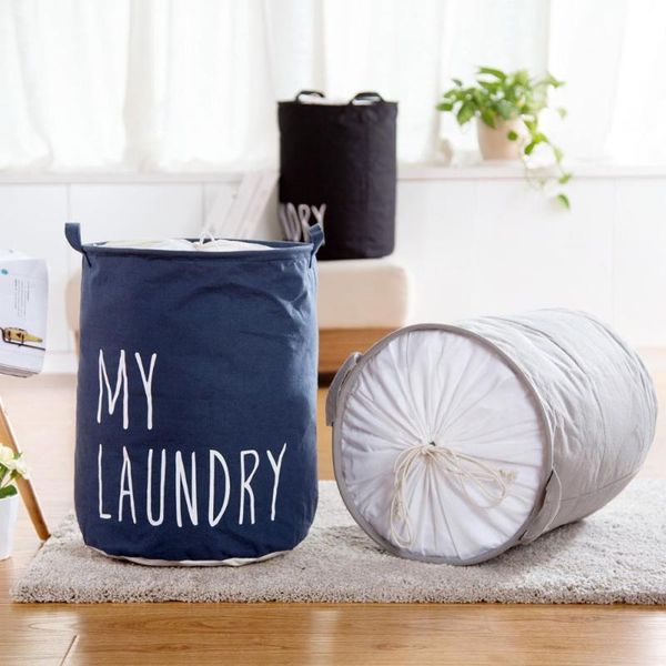 

laundry bags otherhouse waterproof basket clothes organizer hamper foldable bag kids toy buckets large capacity