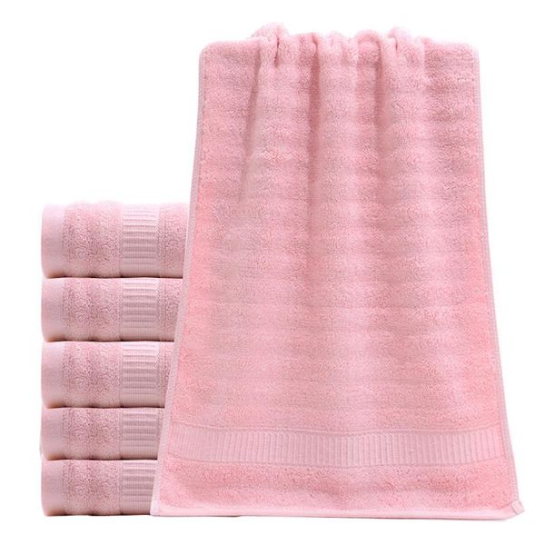 

towel 5pcs gift washable multifunction portable soft bathroom washcloth high absorbent wave pattern hand spa face bamboo fiber