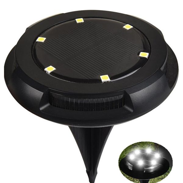 

solar plug in outdoor led buried lamp, circular garden decorative lawn lamp
