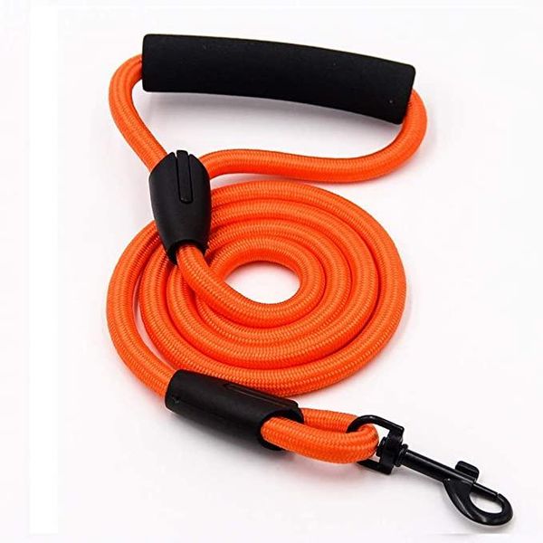 

dog collars & leashes nylon strong rope lead leash training with soft handle