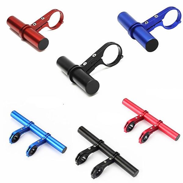 

multifunctional bicycle expansion bracket rack aluminum alloy lamp light extension clip bike lights