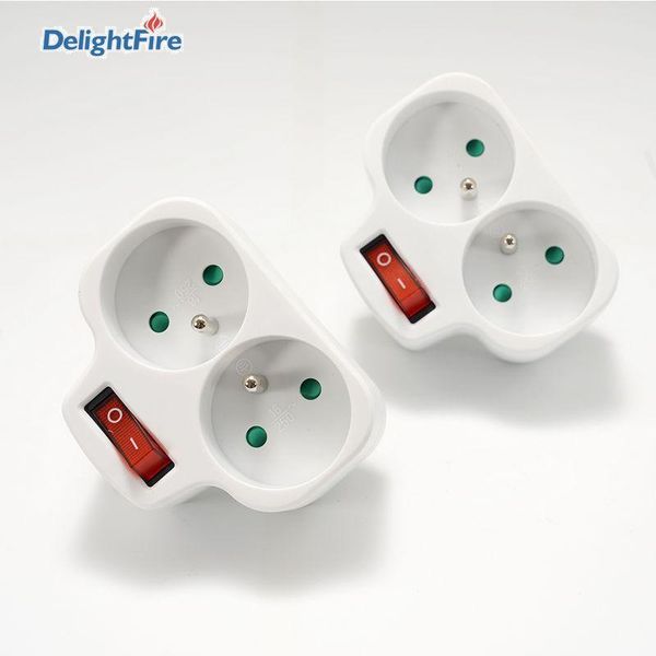 

smart power plugs 16a france type eu strip plug socket electronic home office surge protector extension ce