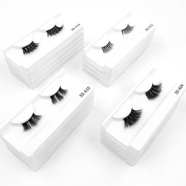 Versão destacada de meia pestana do best-seller Cruelty Free Lashes Pro Beauty Makeup Mini Corner Cílios postiços pretos