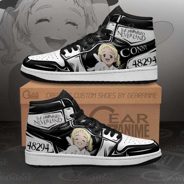 

customization conny the promised neverland sneakers custom anime shoes
