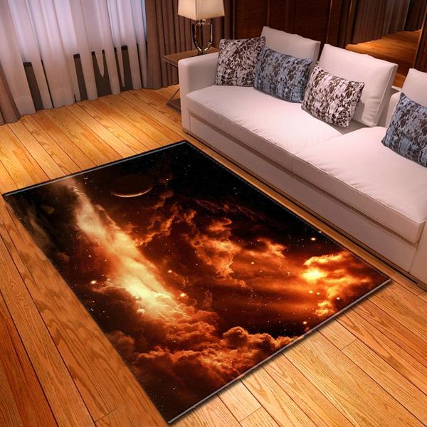

galaxy space stars 3d printing carpet kids play mat girls room game big carpets for living bedroom decoration area rugs