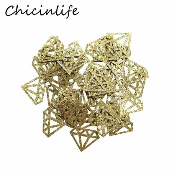 

party decoration chicinlife 1bag diamond ring paper confetti bachelorette wedding bridal shower valentine's day table scatter decor sup