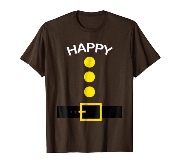 

happy dwarf thanksgiving costume matching t shirt, White;black