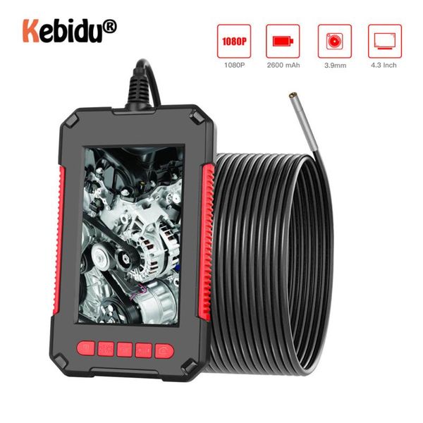 

hand holding vertical screen hard-line endoscope 1080p hd 3.9mm industrial camera drainage pipe sewer inspection ip cameras