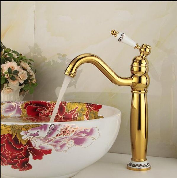 

bathroom sink faucets modern gold faucet rose finish basin luxury