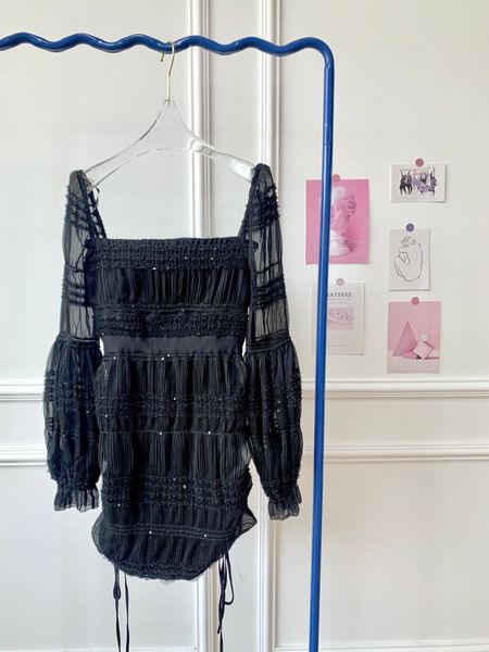 

beaded slim dress, Black;gray