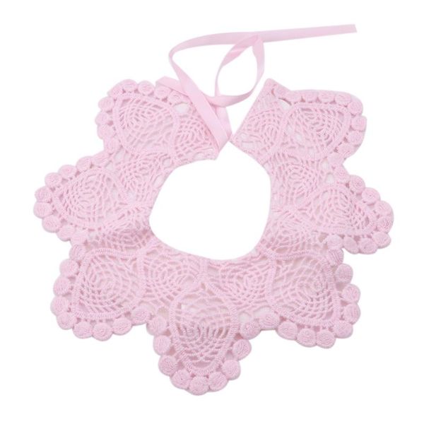 

flower shape bib born baby bibs child boys & girls round bandana infant cotton towels burp cloths
