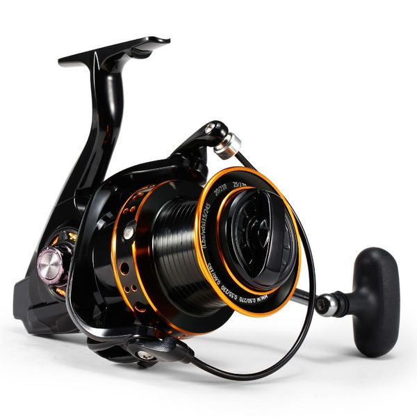 

spinning reel 4.0:1 speed ratio big trolling fishing reels with interchangeable collapsible left and right handle baitcasting
