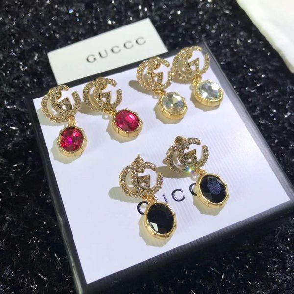 

fine jewelry online family's new zircon earrings for women in 65% off store online sale, Golden;silver