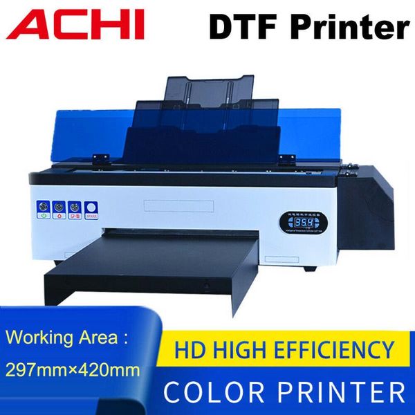 

printer heat transfer 1390 head embossed 3d color print for t-shirt hoodies hat leather direct film printers