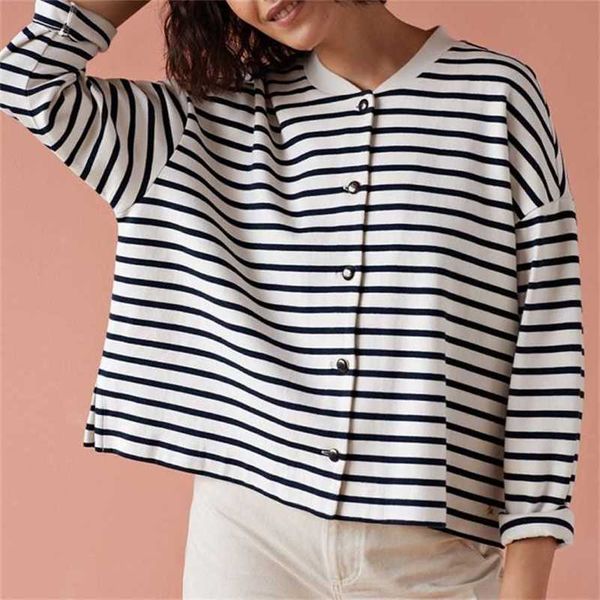 

letter embroideried sweatshirt women o-neck casual 100% cotton long sleeve pullover loose lady clothing 211109, Black