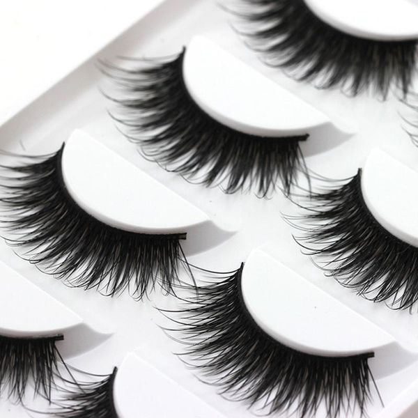 

false eyelashes 5 pairs thick fake eye lashes makeup extension