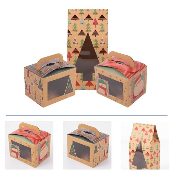 

gift wrap 15pcs christmas window box giving paper bag wrapping