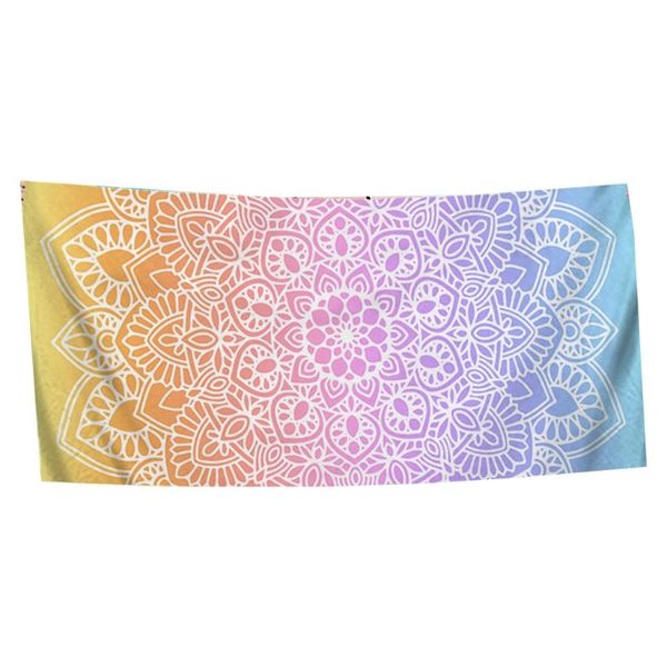

towel summer microfiber quick dry beach boho floral mandala absorbent blanket b03e