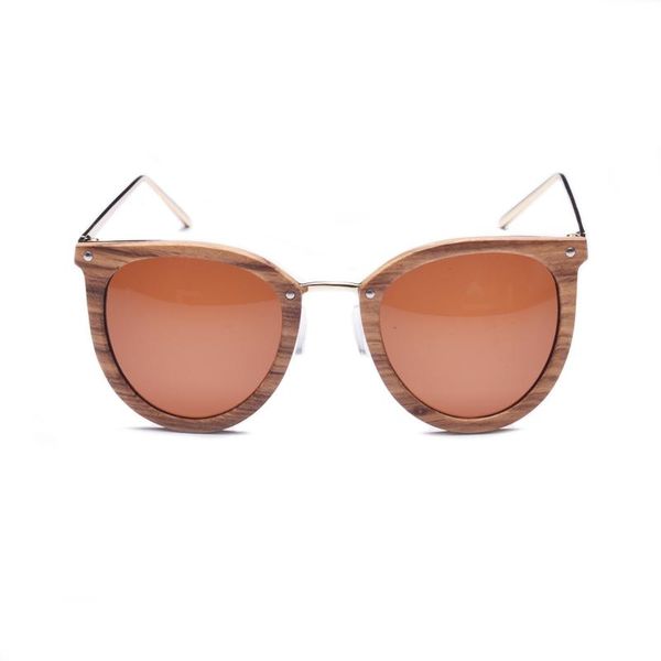 

sunglasses handmade zebra wood fashion gold polarized men women glasses uv400 metal temples oculos wm005, White;black