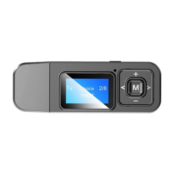 

bluetooth adapter receiver transmitter lcd screen display 2-in-1 hands-call tripods