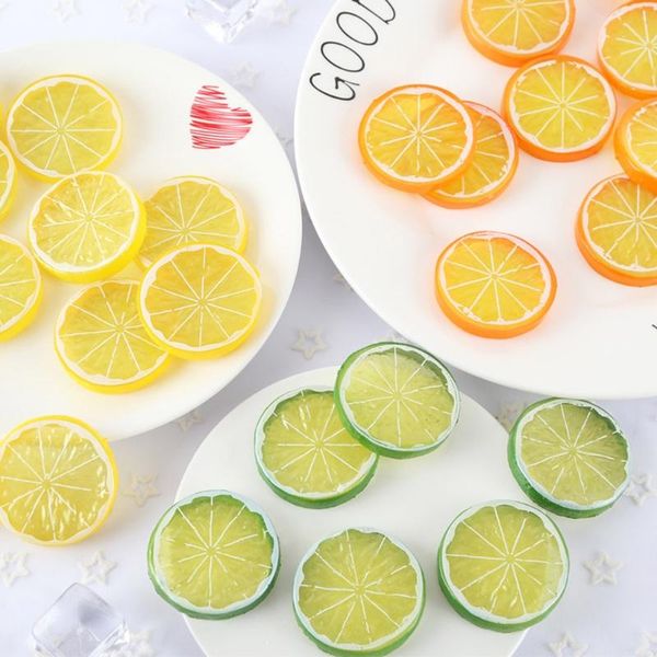 

pcs simulation fruit slice artificial avocados fake party decoration