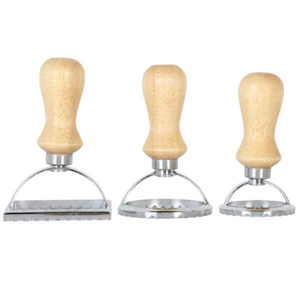 

1pc fashion cutter set pasta press kitchen attachment kit ravioli maker mold tool stamp pastry wheel cake baking & tools