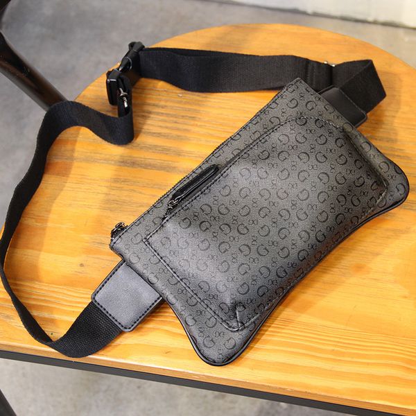 

pockets summer student g-pattern plaid chest bag men's regular leisure waist messenger personality small