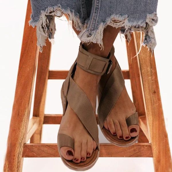

arrival ins elegant summer sandals female casual flat women 2021 low heel shoes woman sandalias mujer, Black