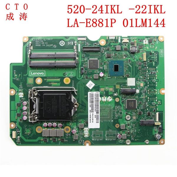 

motherboards cto; lenovo zhimei 520-24ikl -22ikl la-e881p 01lm144 aio all-in-one motherboard has been tested and can be used