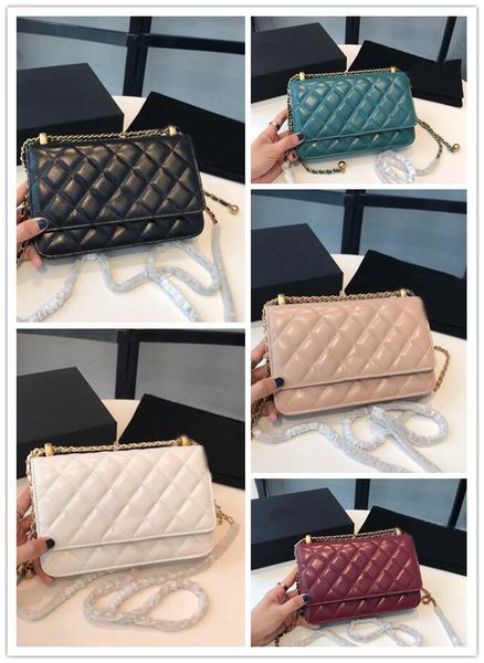 

2021 new bag classic lady handbag diagonal bag leathe ap2289 12.3-19.2-3.5
