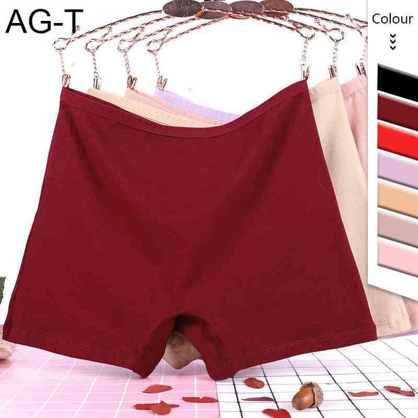 

large size underwear women's pure cotton fat mm200kg middle-aged and old mother's boxer pants, Black;pink