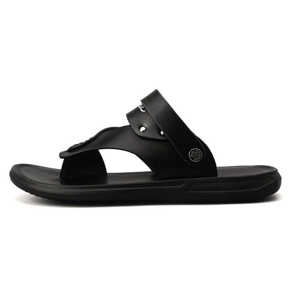 

sandals sandalen zandalias uomo man masculina masculino sandalia slide rasteira vietnam sandalle deportivas herren for summer, Black