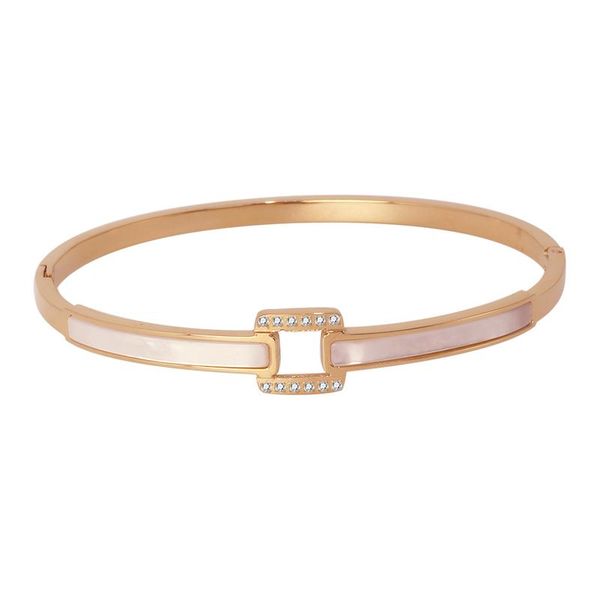 

bangle arrival wide stainless steel gold color woman lover cuff jewelry for gifts jewellery titanium, Black