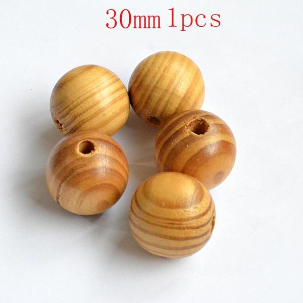 

other fltmrh 6-30mm diy natural wood beads loose round pine wooden stripe spacer bracelet necklace jewelry making factory