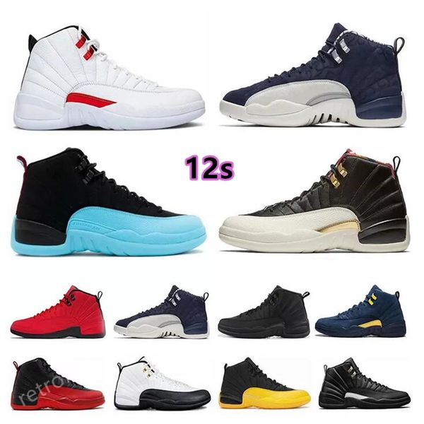 

jumpman twist 12 12s mens basketball shoes utility grind indigo flu game dark concord ovo white royalty playoff fiba gamma blue the master t