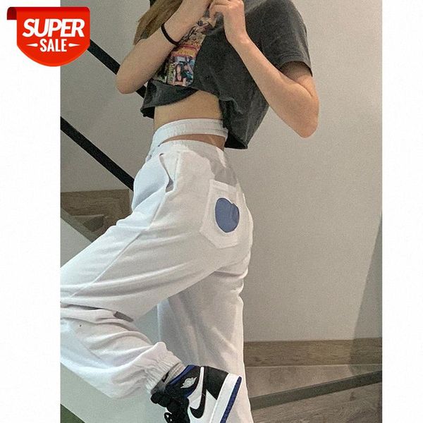

[collection plus purchase on april 3rd 00:00] loose, straight, love pocket, casual sports trousers, women's clothing #hp4f, Black;white