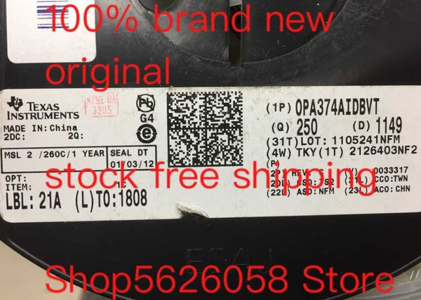 

smart power plugs opa374aidbvt sot23 100% original 10pcs-200pcs/lot stock
