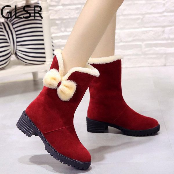 

fashion sweet lolita boots women's shoes original young lady student round toe snow boot, Black