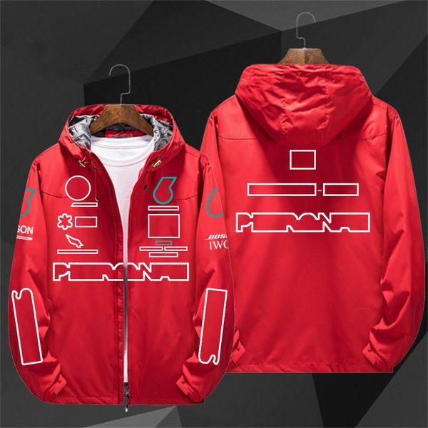 

2021 autumn/winter racing suit jacket jacket f1 jacket formula one formula racing team hooded clothes men and women